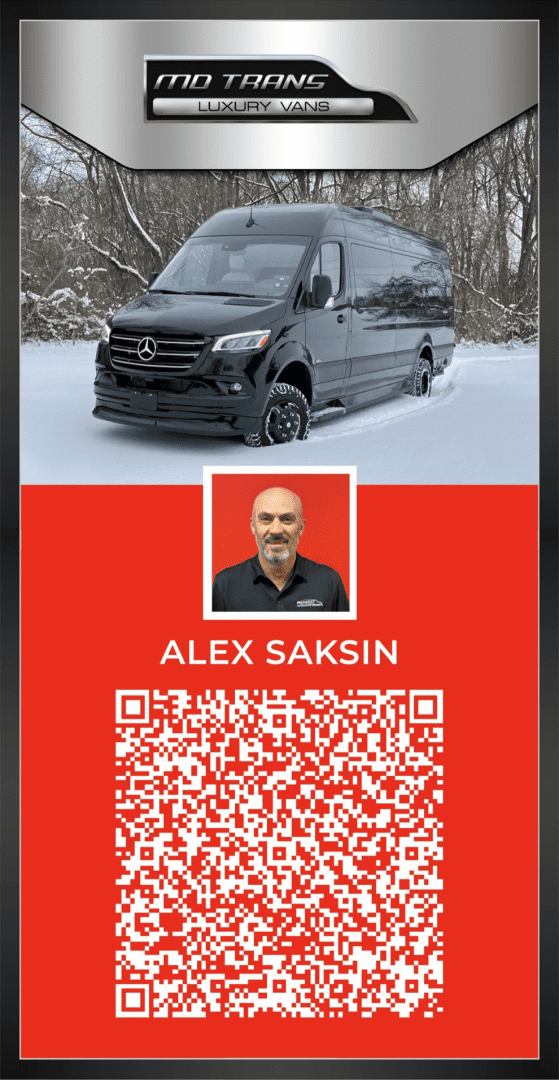 alex saksin web card qr