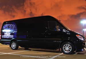 TCU Golf Van