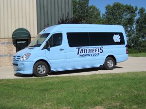 Tar Heels Sprinter Vans